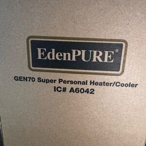 EdenPURE GEN70 Super Personal Heater/Cooler